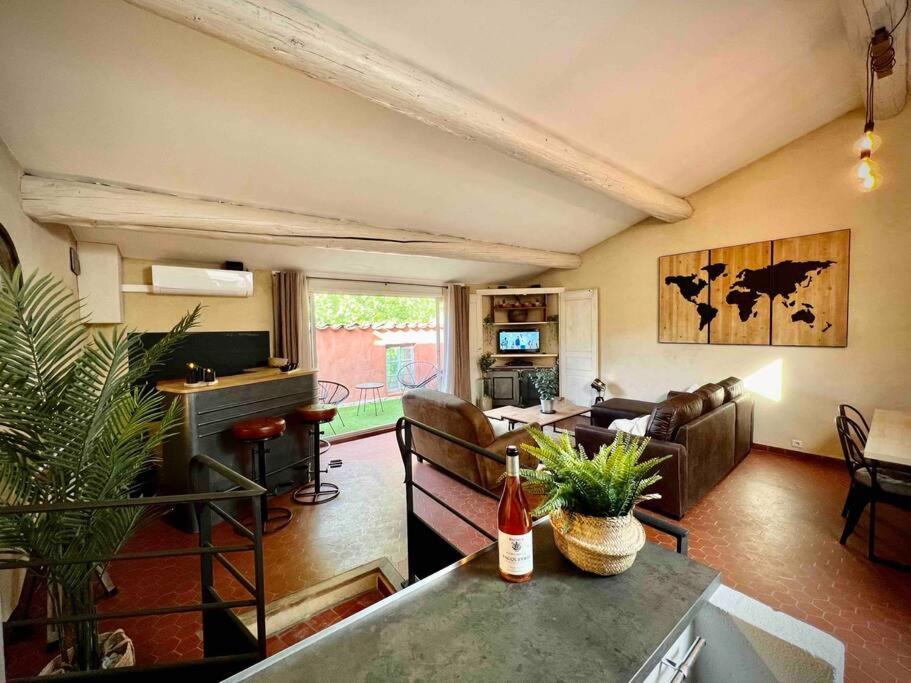 Charmant Appartement Bédoin Eksteriør bilde